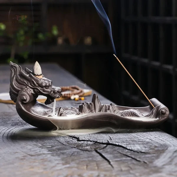 Fontaine à encens artistique pour purifier l'air