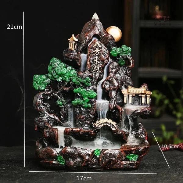 Accessoire zen pour diffusion d'encens apaisant