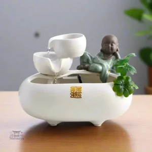 Fontaine Bouddha Japonaise décorative pour intérieur