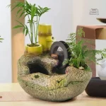 Élégante fontaine asiatique pour jardin zen et paisible