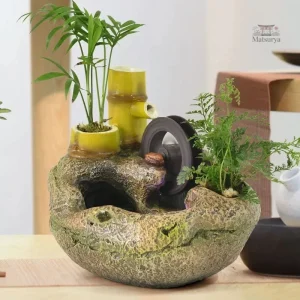 Élégante fontaine asiatique pour jardin zen et paisible