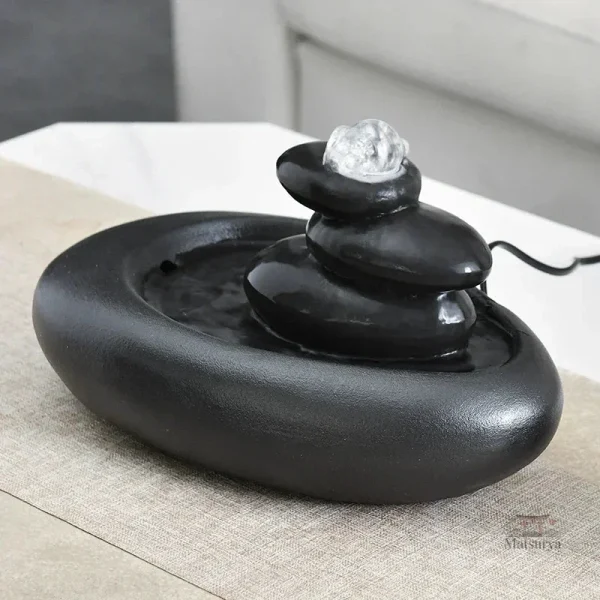 Accessoire de décoration japonaise : fontaine de table