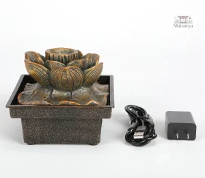 Détails de la fontaine japonaise pour décoration intérieure apaisante