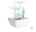 Détails d'une fontaine japonaise moderne et élégante