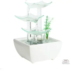 Détails d'une fontaine japonaise moderne et élégante