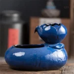 Détails de la Fontaine Japonaise, design traditionnel et apaisant