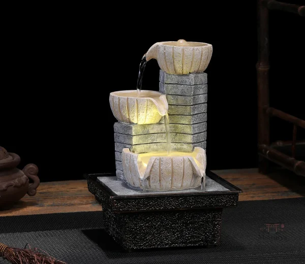 fontaine-japonaise-zen-1 Fontaine japonaise zen en jardin pour ambiance relaxante