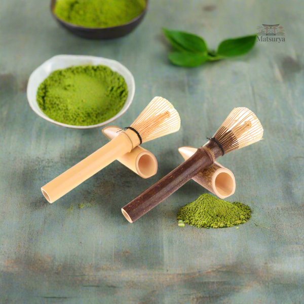 Fouet à Matcha avec long manche pour mélanger le thé