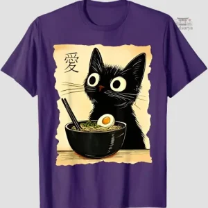 T-shirt japonais fun design moderne