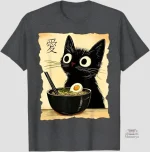 T-shirt aux motifs japonais uniques