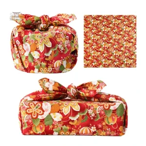 Furoshiki Coloré en Tissu Traditionnel Japonais