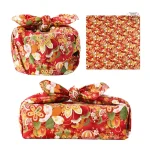 Furoshiki Coloré pour Transport et Rangement Durable