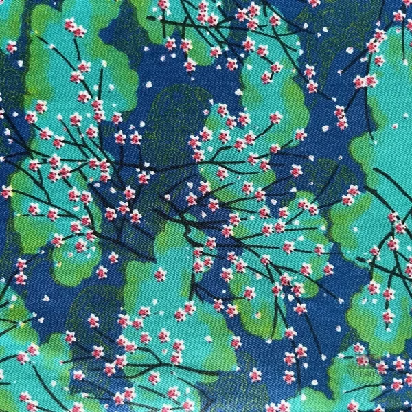 Tissu furoshiki sakura pour décoration et cadeau