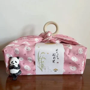 Furoshiki lapin pour emballage écologique