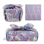 Furoshiki violet, accessoire culturel japonais