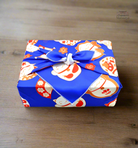 Furoshiki porte-bonheur avec motifs uniques