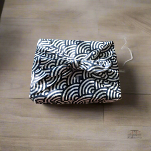 Furoshiki éco-responsable design vagues