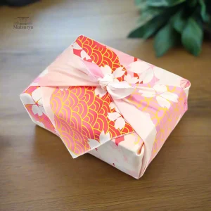 Furoshiki Sakura, tissu japonais traditionnel à motifs floraux