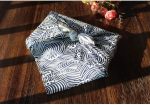Furoshiki motifs vagues, inspiration d'Hokusai