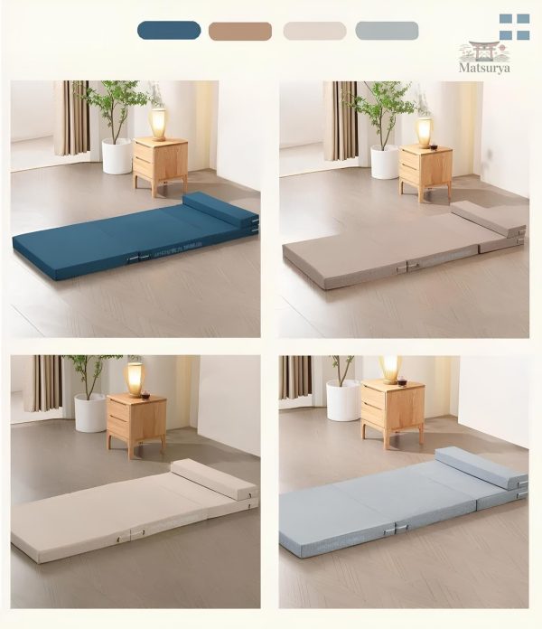 Futon d'appoint élégant et fonctionnel