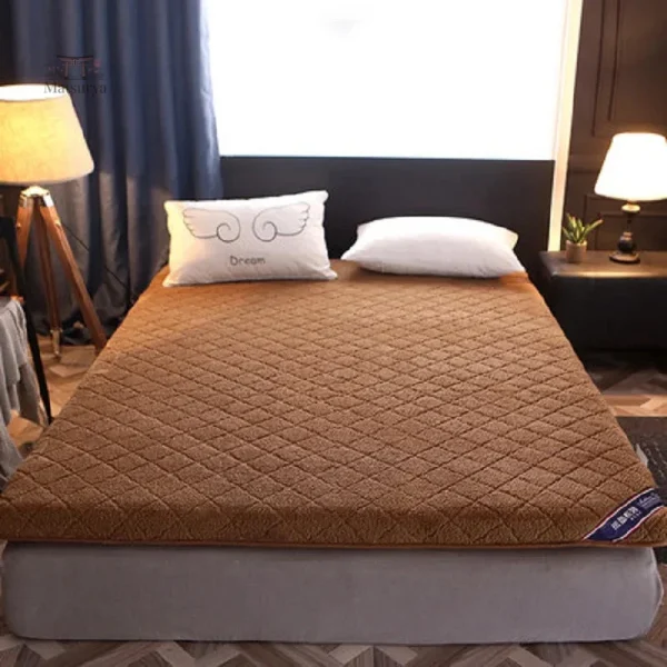 Futon compact enroulable pour un rangement facile