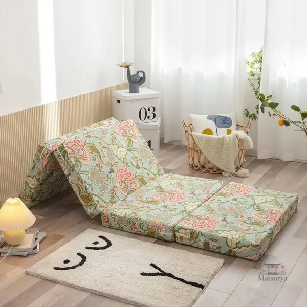 Futon pliable design japonais