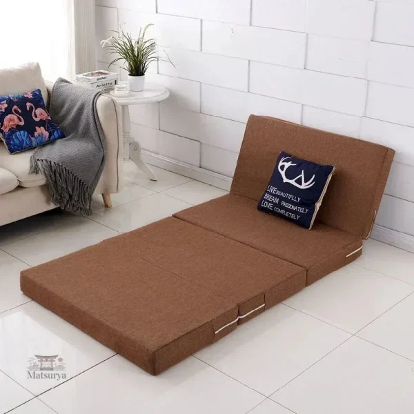 Futon japonais pliable pour petits espaces