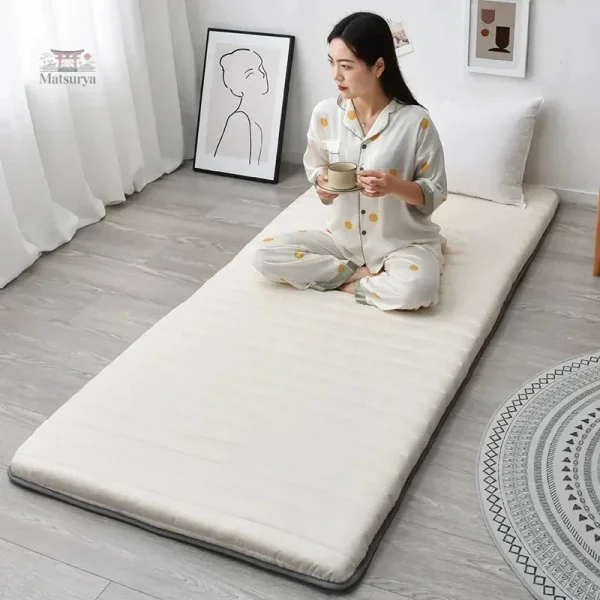 futon-shiatsu-1 Futon Shiatsu japonais traditionnel pour un confort optimal