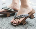 Geta en bois pour une allure japonaise