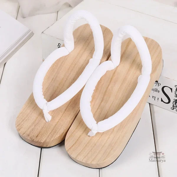 Chaussures geta pour femme, style décontracté japonais
