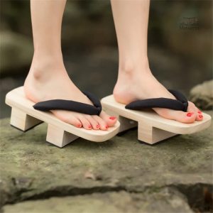Geta Femme Unie - Sandales traditionnelles japonaises
