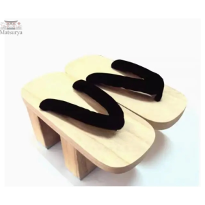 Geta Japonais Talon Haut en bois traditionnel