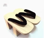 Geta à talon haut, style japonais, confort assuré