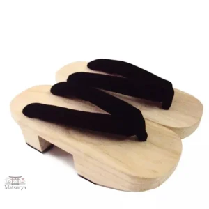Chaussure japonaise en bois, style classique