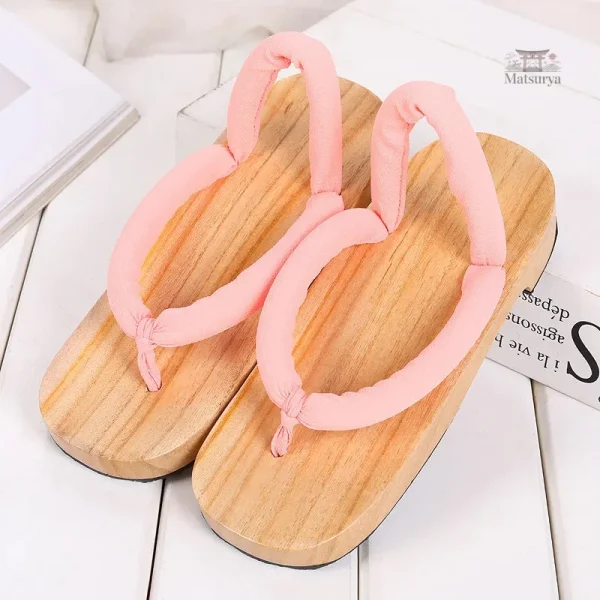 Geta japonaises artisanales, un mélange de tradition et style