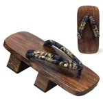 Modèle de geta d'été, design japonais classique