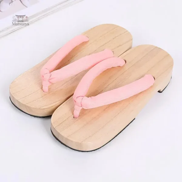 Geta en bois, style japonais authentique