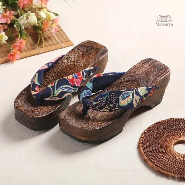 Geta à Talon pour Style Japonais