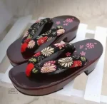 Geta modernes, alliant esthétique japonaise et confort