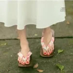 Geta Japonaise Originale en bois traditionnel