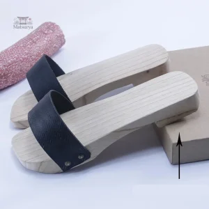 Geta femme en bois, style japonais