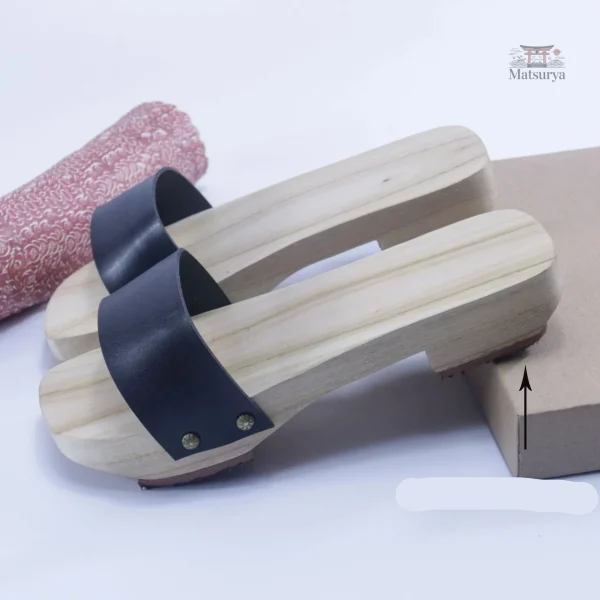 Geta en bois pour femmes, style culturel japonais