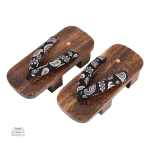 Sandales japonaises Geta avec semelles en bois
