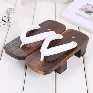 Geta en bois, sandales japonaises pour un look authentique