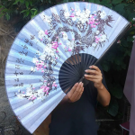 Éventail japonais pliable pratique