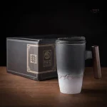 Mug japonais aux couleurs apaisantes