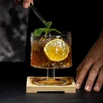 Verre japonais design moderne et raffiné