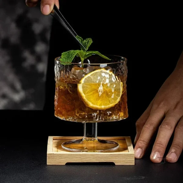 Verre japonais design moderne et raffiné