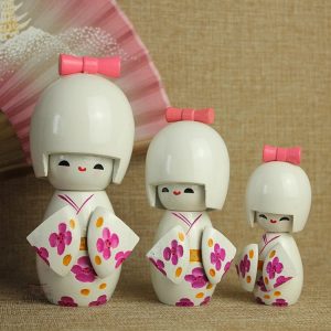 Grande Kokeshi en bois