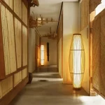 Grande Lampe Japonaise élégante